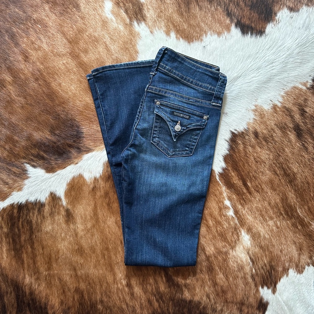 Hudson Jeans Women's Straight Leg in Deep Indigo